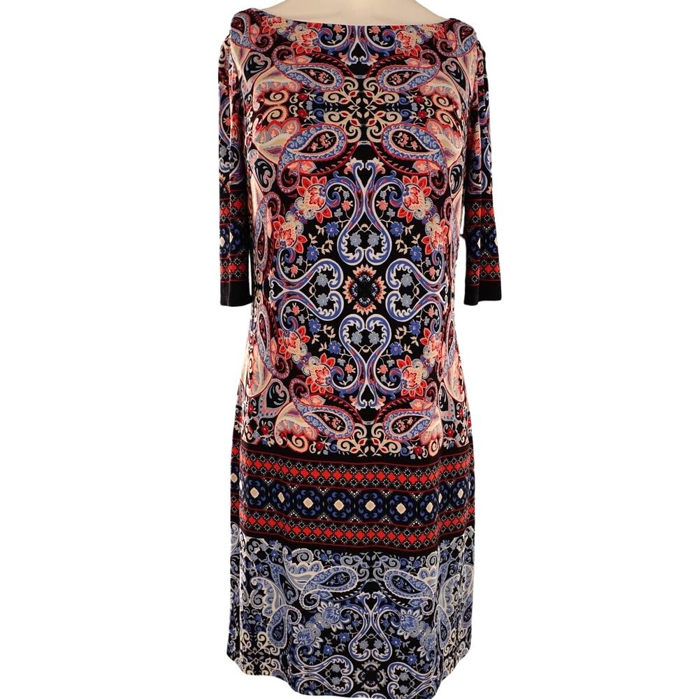 Eliza J Paisley Dress - Picture 2 of 7